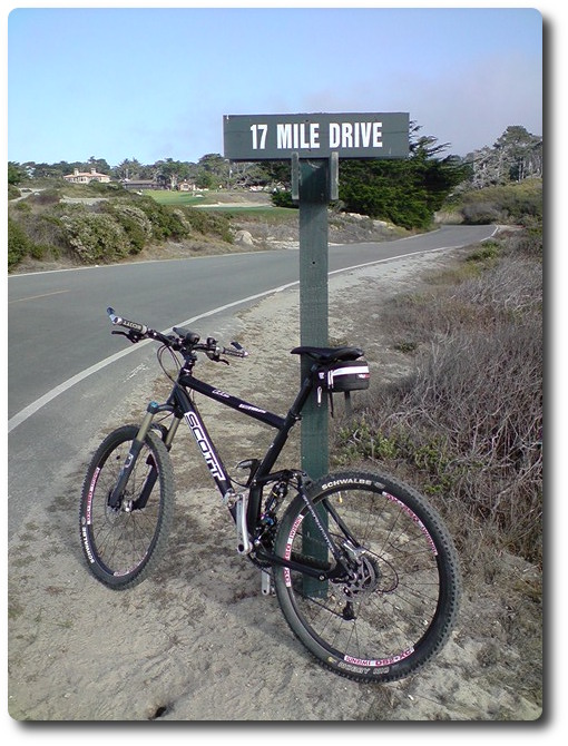 17 mile drive start point
