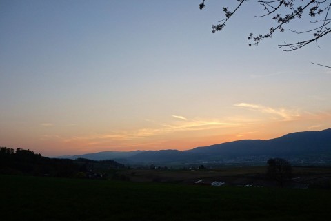 Abendstimmung nach Sonnenuntergang