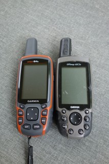 Garmin GPSMAP 60csx versus 64s - Front
