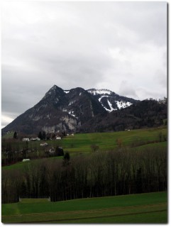 Der erste Schnee auf dem Balmberg