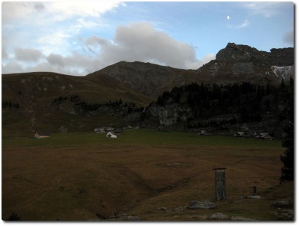 Abendliche Älgglialp