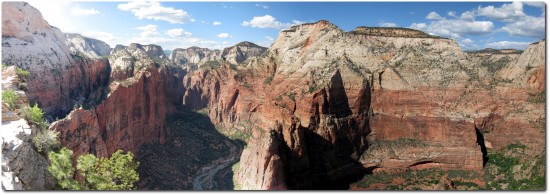 Panorama View - Angels Landing