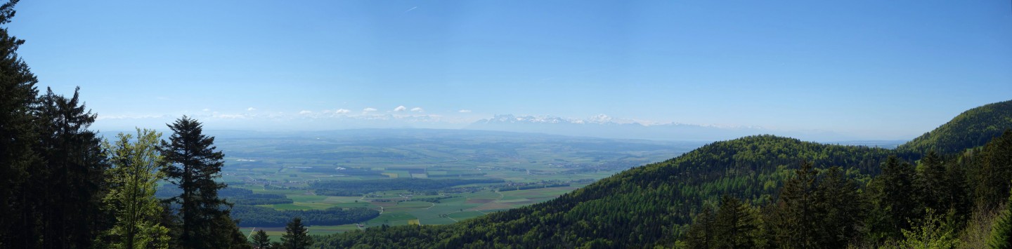 Mont Blanc Panorama - 1. Jurakette