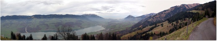 Panoramablick auf Sarnen