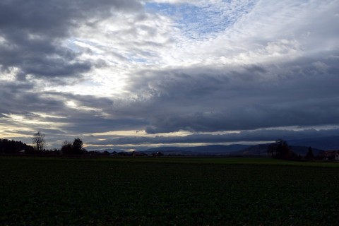 Abend bei Angel bei Diessbach