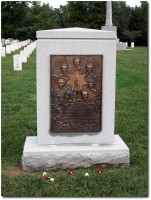 Gedenkstein Challenger Space Shuttle - Arlington National Cementery