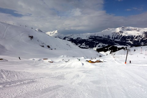 Adelboden Skitag Snowpark