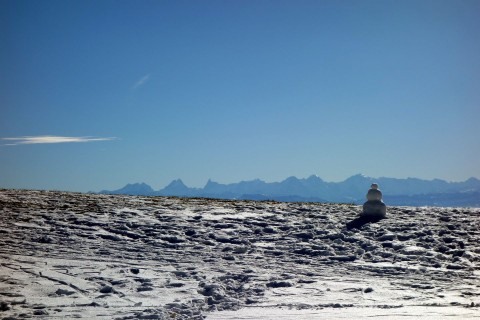 Balmberg - Blick zu den Alpen