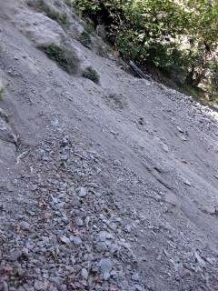 Bisse de Ricard - Zu gefährlich mit dem Mountainbike