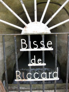 Bisse de Ricard - Tunnel