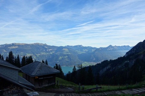 Blick zum Thunersee ab Brunni