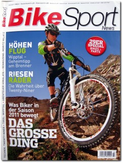 Bike Sport News - Titel Ausgabe März 2011