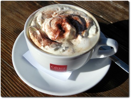 Café Melange und andere Getränke