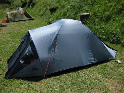 Zelten auf dem Camping du Pont Anniviers