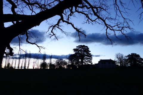 Blaue Stunde - Château des Bois