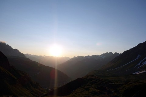 Sonnenaufgang Corno-Gries