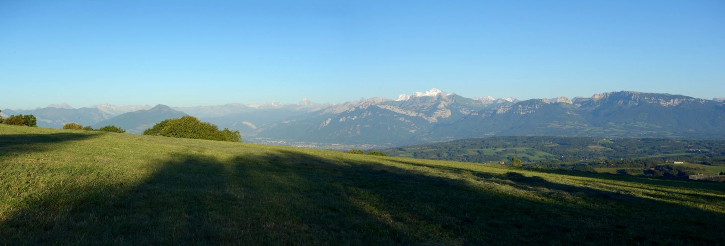 Panorama Mont-Blanc La Croisette