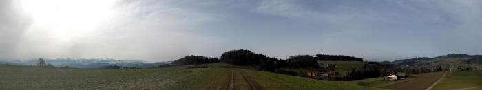 Panorama Denteberg in Richtung Norden