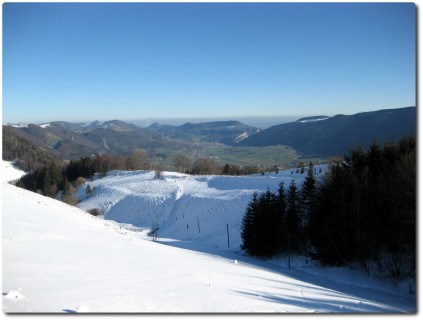 Blick von der Tannmatt in Richtung Klus von Balsthal