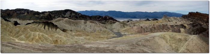 Ausblick Zabriskie Point