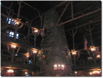 Lobby des Old Faithful Inn