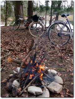 Bikes und Feuer