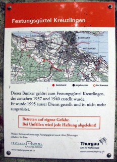 Beschriftungen - Festungsgürtel Kreuzlingen