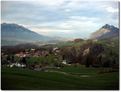 Blick auf Flüeli-Ranft