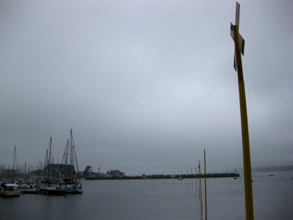 Hafen Perros-Guirec - Flut