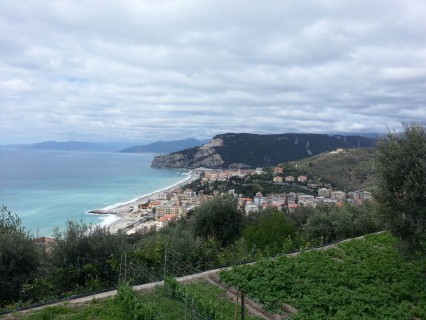 Blick auf Finale Ligure