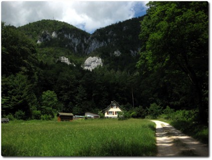 Balmfluechöpfli - Ab hier geht es die Felsen hinauf
