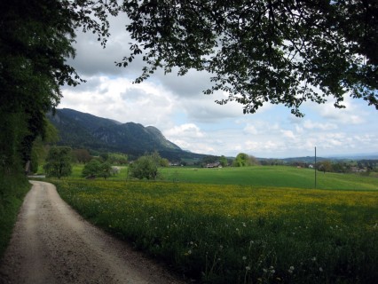 Zurück in Richtung Solothurn - es klart auf