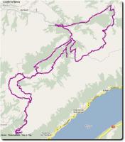 Google Map Emme - Mountainbike - Tour 2. Tag