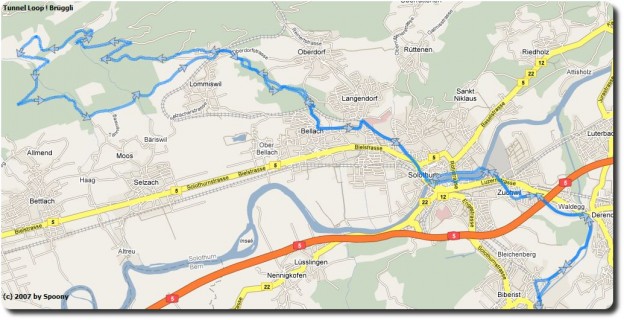 Google Maps Tunnel Loop