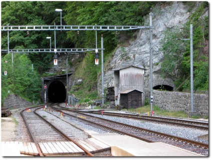 Gänsbrunnen - Tunnel durch den Weissenstein