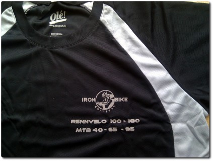 Ironbike Brittnau - Finisher-Shirt