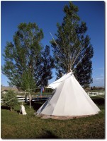 Tipi im Jensen Inn