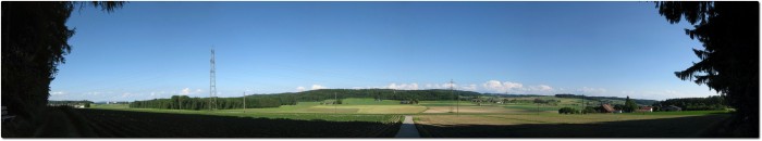 Panorama zwischen Halten und Wynigen