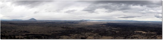 Panorama Lava Beds National Monument