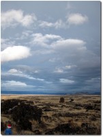 Zwerge im Lava Beds National Monument...