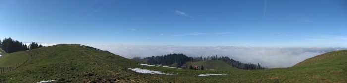 Ober Rafrüti - Panorama gegen Westen