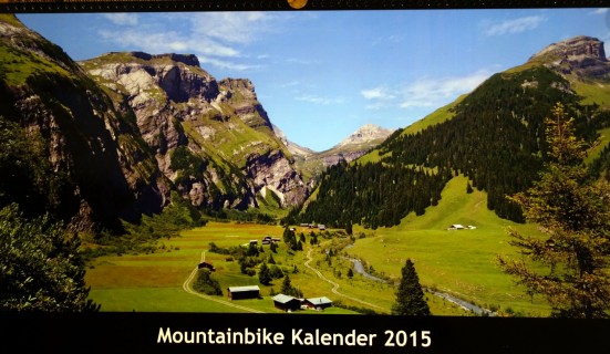 Mountainbikekalender 2015 - Titel