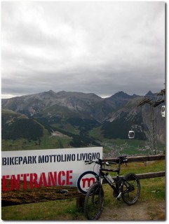 Livigno Mottolino Bikepark - Danke für den Shuttle...