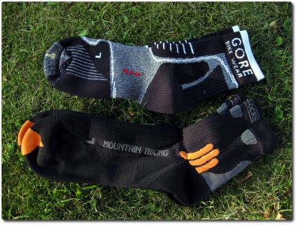 MTB Socken von Gore und X-Socks