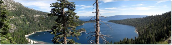 Lake Tahoe - Panorama Emerald Bay