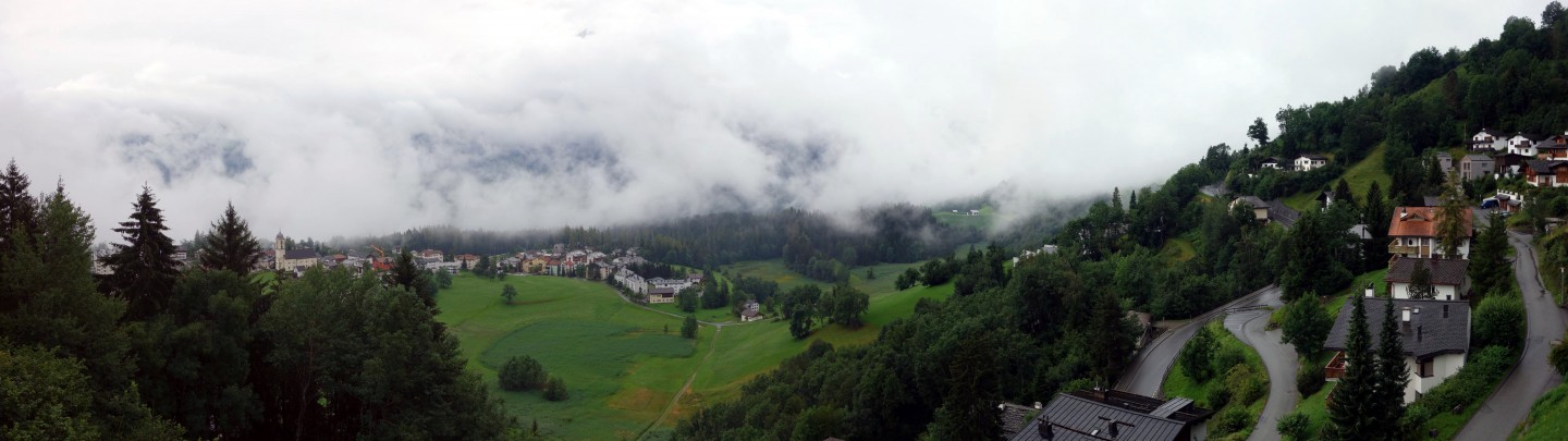 Panorama Ferienwohnung Laax Grau