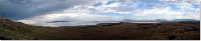 Panorama Great Salt Lake