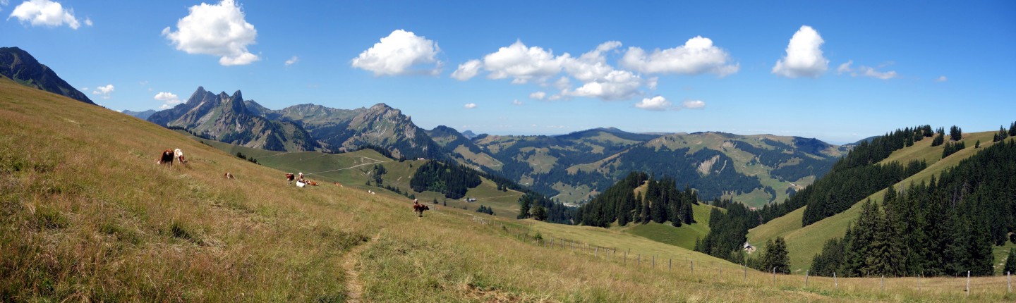 Panorama oberhalb des Schwarzsees