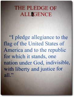 Pledge of Allegiance