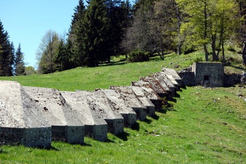 La Poyette - mehr Panzersperren